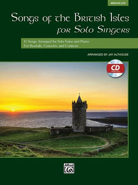 Songs Of The British Isles Solo Med/Low Book/CD