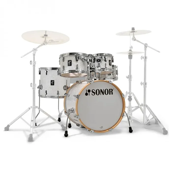 Sonor AQ2 22‘‘ 5pc Shell Pack – White Pearl