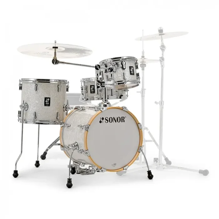 Sonor AQ2 Safari 4pc 16″ Shell Pack – White Pearl
