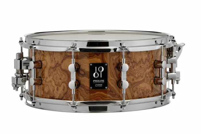 Sonor Prolite 14″x5″ Chocolate Burl Snare Drum