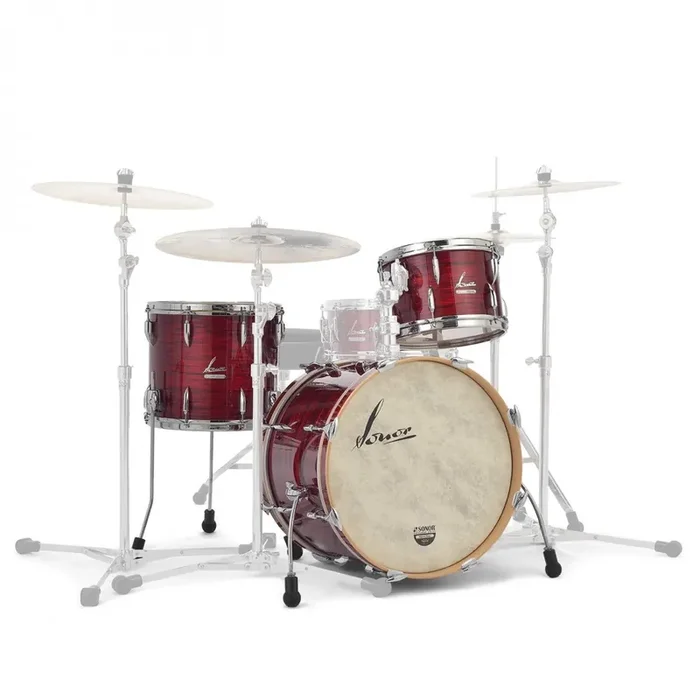 Sonor Vintage 20‘‘ 3pc Drum Kit – Vintage Red Oyster