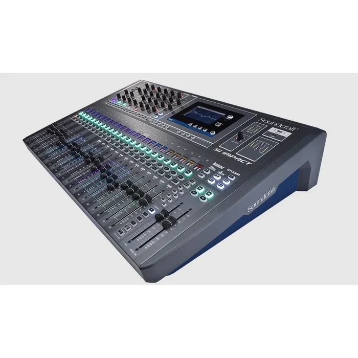 Soundcraft Si Impact 80-Input Digital Mixing Console with Free V2.0 Firmware Update for Enhanced Channel Mixing & ViSi Remote Compatibility