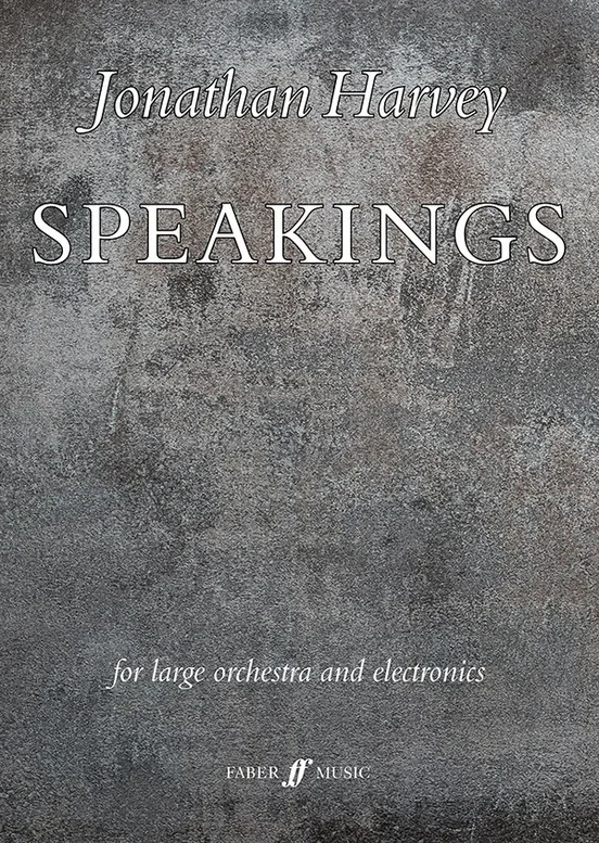 Speakings For Large Orchestra & Electronics Score