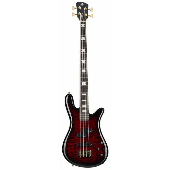 Spector NS Icon Bolt-On Bass Guitar – Black Cherry Gloss