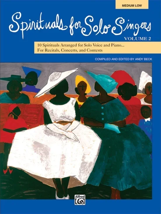 Spirituals For Solo Singers 2 Medium/Low Book/CD
