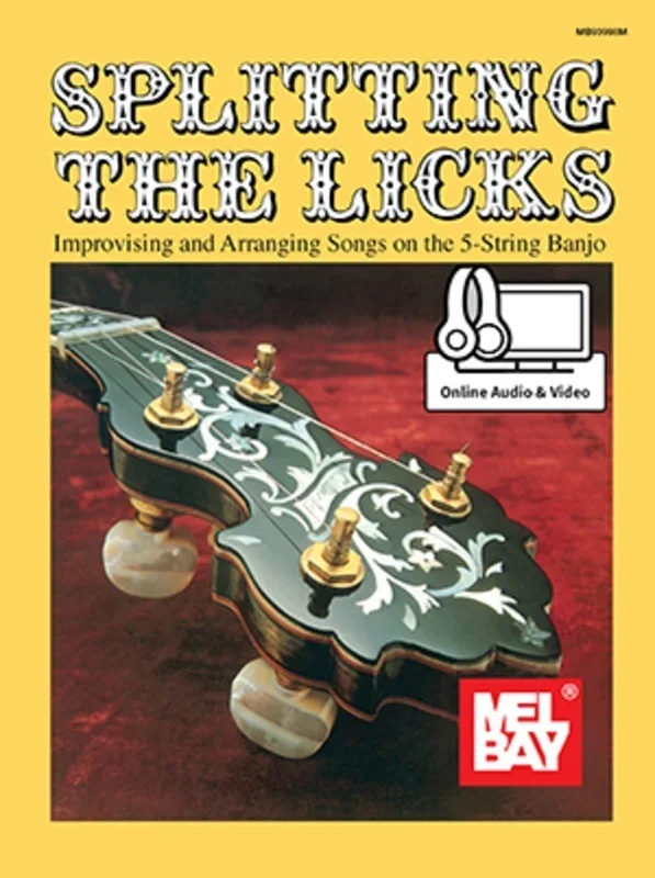 Splitting The Licks Banjo Book/Oa (Softcover Book/Online Media) Book