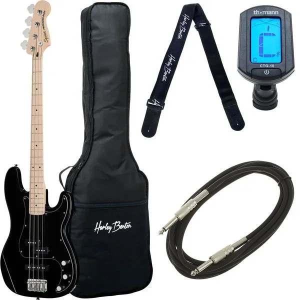 Squier Affinity P Bass MN PJ B Bundle