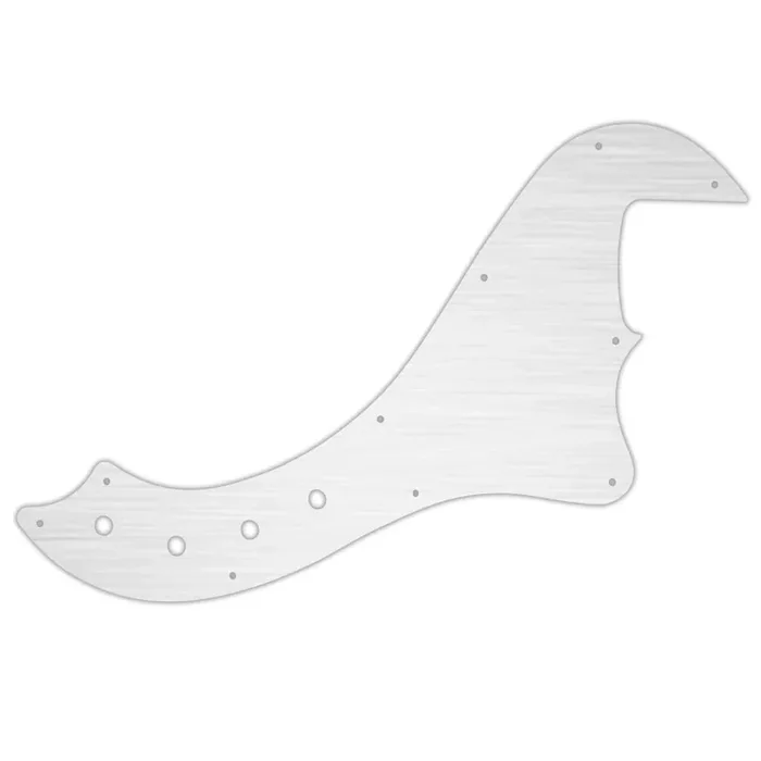 Squier by Fender Deluxe Dimension Bass IV – Brushed Silver (Simulated)