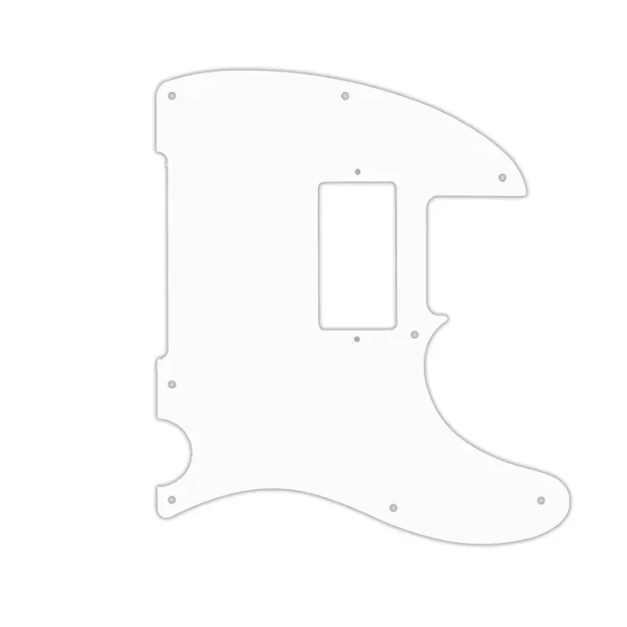 Squier By Fender John 5 Signature Telecaster – Solid Shiny White .090″ / 2.29mm thick, with bevelled edge