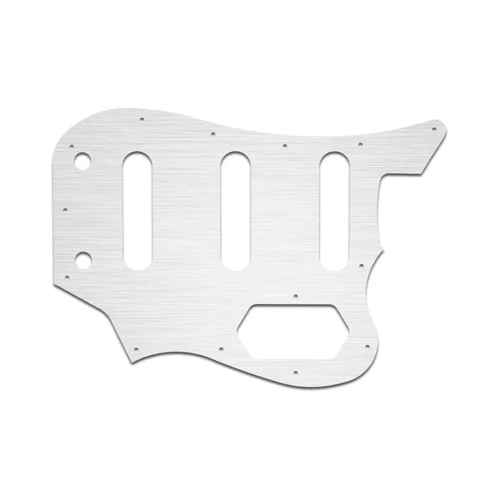 Squier By Fender Vintage Modified Bass Vi – Brushed Silver (Simulated)