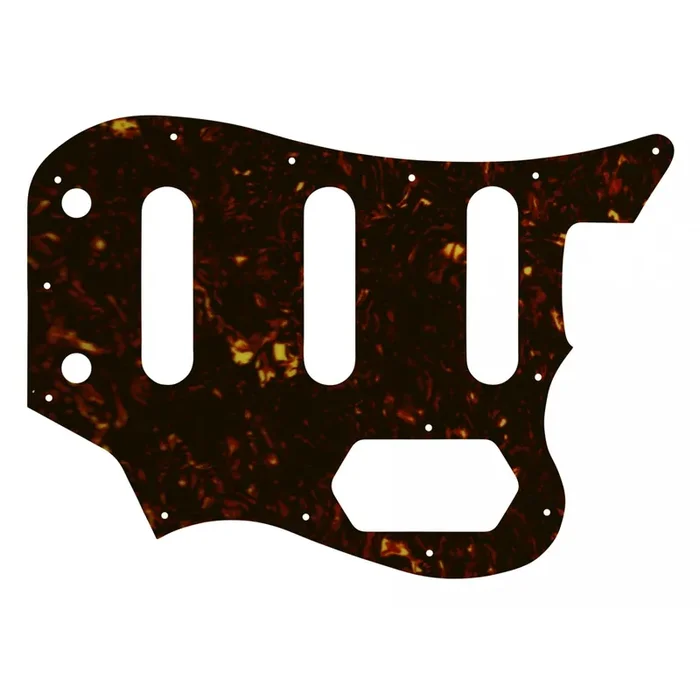 Squier By Fender Vintage Modified Bass Vi – Dark Brown Celluloid Tortoiseshell W/B/W Lamination