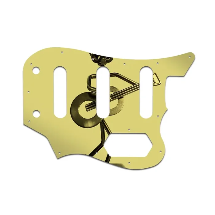 Squier By Fender Vintage Modified Bass Vi – Gold Mirror