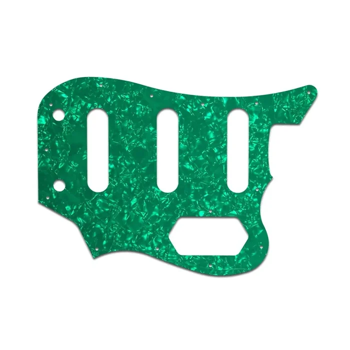 Squier By Fender Vintage Modified Bass Vi – Green Pearl W/B/W Lamination