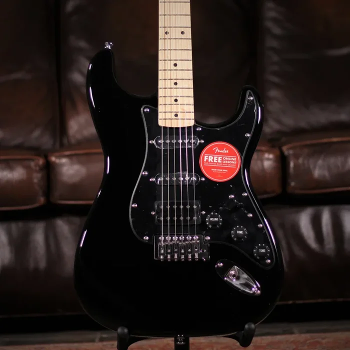 Squier Sonic Strat HSS Black