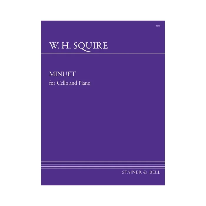 Squire, William – Minuet for Cello and Piano