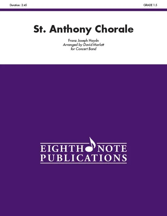 St. Anthony Chorale Concert Band Gr 1.5