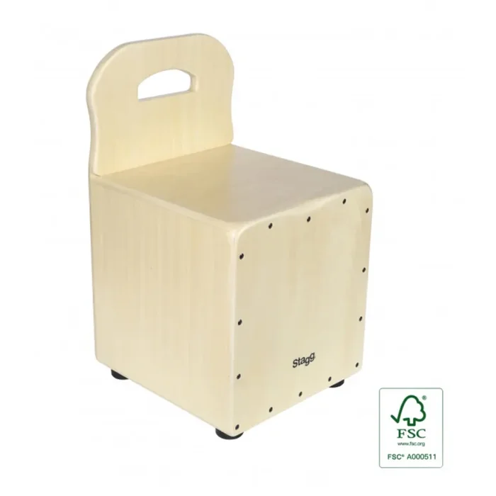 Stagg Kid‘s Cajon w/ Back Rest 4 Colour Options