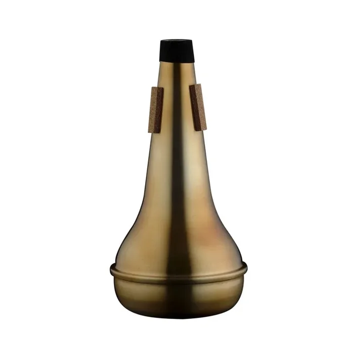 Stagg MFH-S3AV Flugel Horn Straight Mute – Vintage Patina Finish