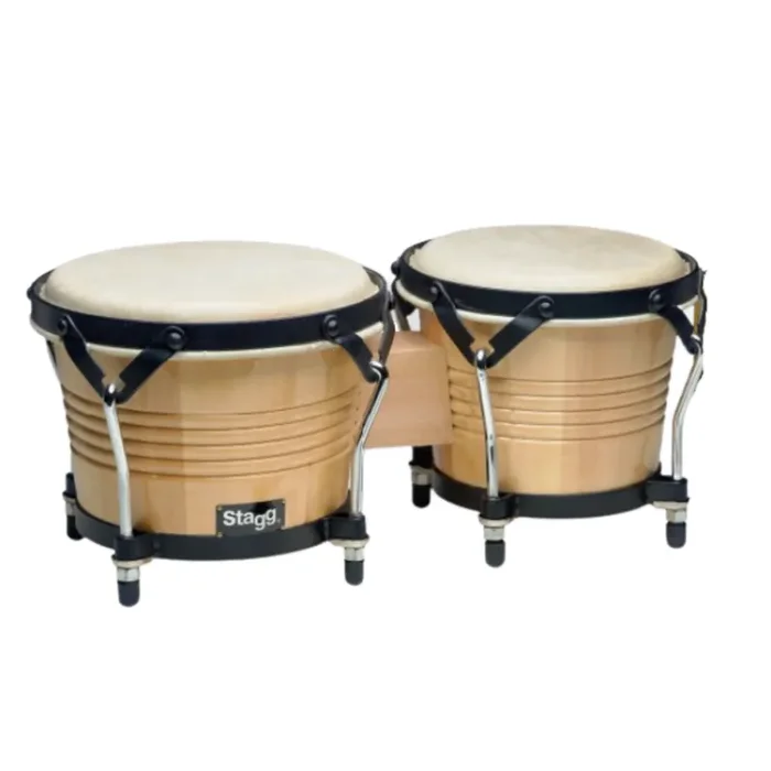Stagg Natural Bongos 6″ + 7″