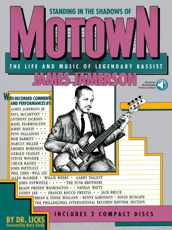 Standing In The Shadows Of Motown Book/Online Audio