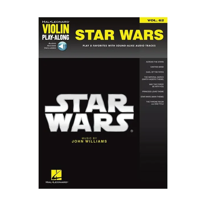 Star Wars (Violin Play-Along Volume 62)