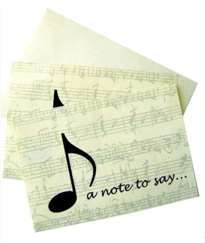 Stationery Note to Say Notelet Set