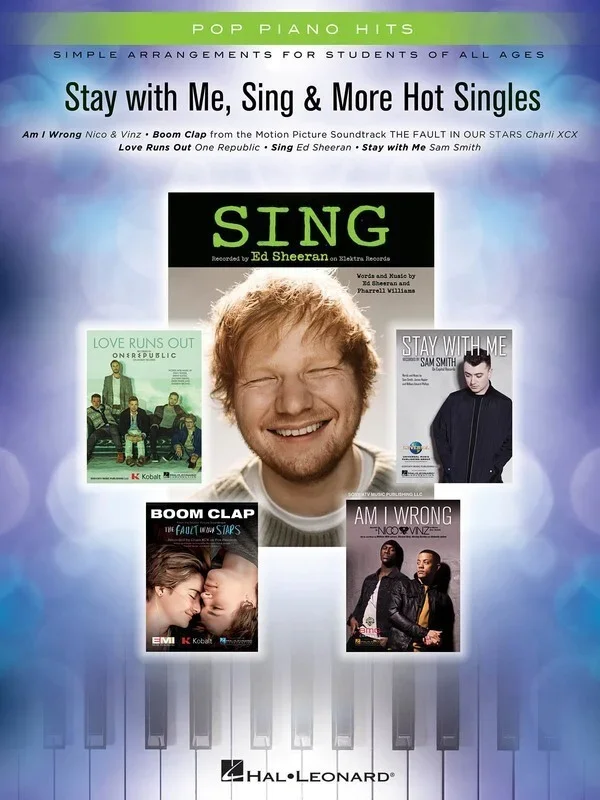 Stay With Me Sing and More Hot Singles Pph (Softcover Book)