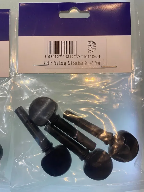 Stentor Ebony Violin Pegs (Set Of 4)