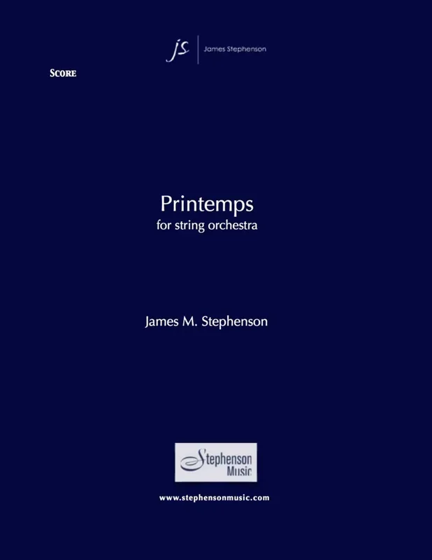 Stephenson: Printemps (Version for String Orchestra)