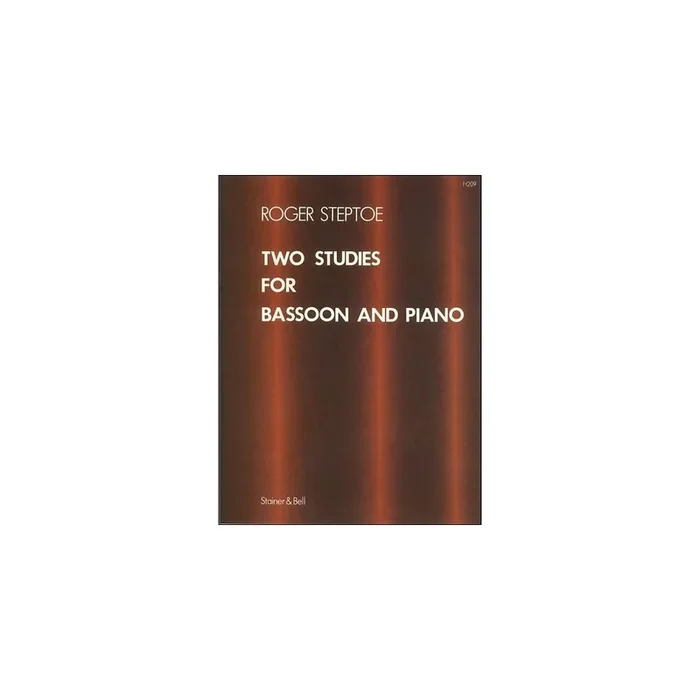 Steptoe, Roger – Two Studies for Bassoon and Piano