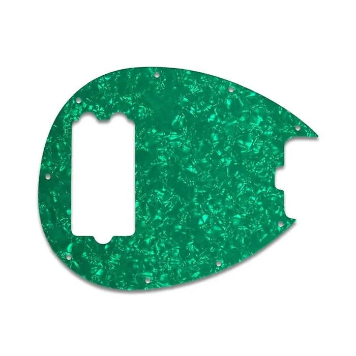 Sterling Bass – Green Pearl White/Black/White 3 ply Lamination