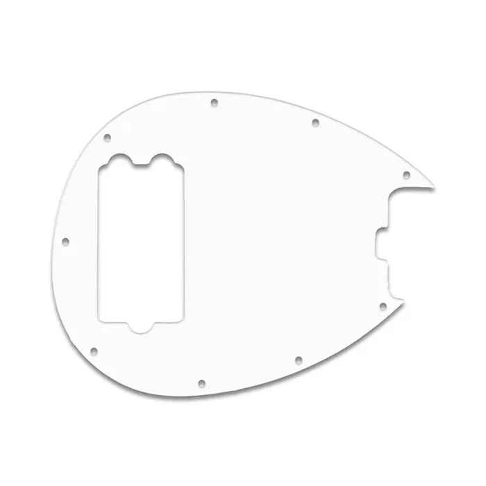 Sterling Bass – Solid Shiny White .090″ / 2.29mm thick, with bevelled edge