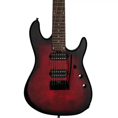 Sterling by Music Man Richardson 7 – Dark Scarlet Burst Satin