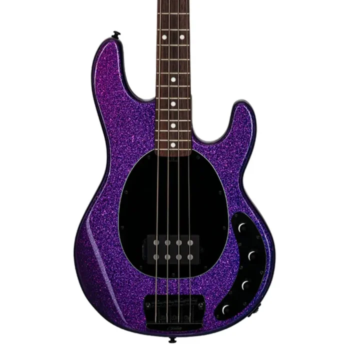 Sterling by Music Man Stingray RAY34 Rosewood Neck – Purple Sparkle