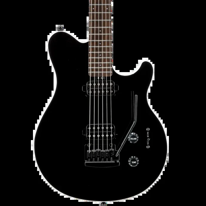 Sterling by Music Man Sub Axis – Black w/ White Binding