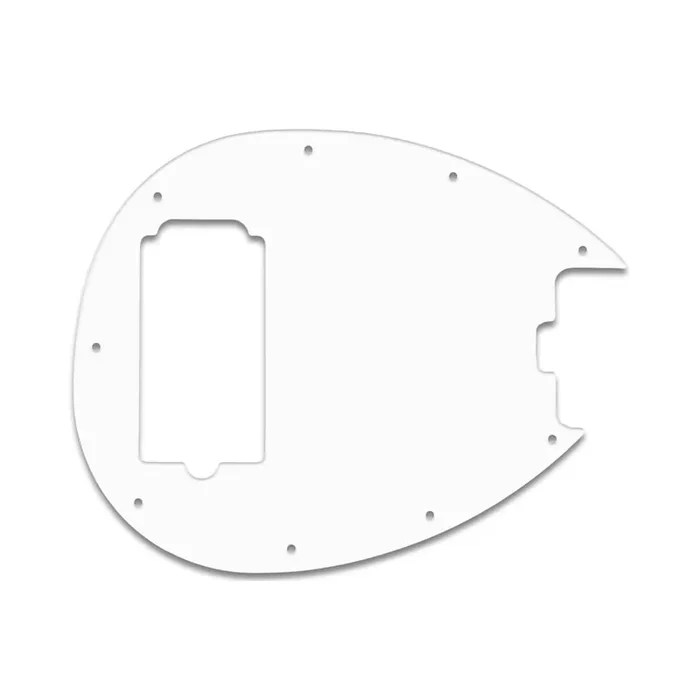 Sterling By Musicman SB14 (2010) – Thin Shiny White .060″ / 1.52mm Thickness, No Bevelled Edge