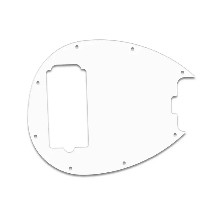 Sterling H 5 String Bass – Thin Shiny White .060″ / 1.52mm Thickness, No Bevelled Edge