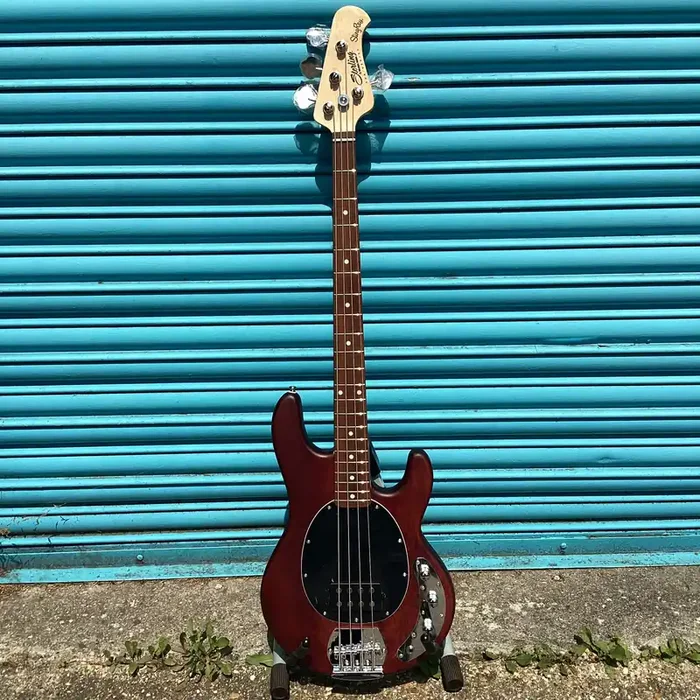 Sterling Sub by Music Man Ray 4 Bass Guitar in Walnut Satin