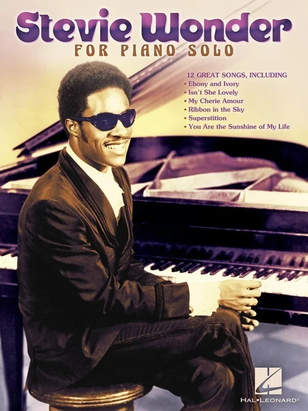 Stevie Wonder For Piano Solo (Softcover Book)