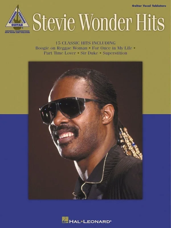 Stevie Wonder Hits Rec Version (Softcover Book)