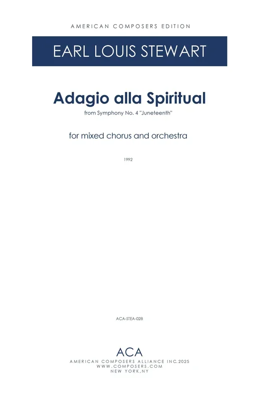 Stewart: Adagio alla Spiritual