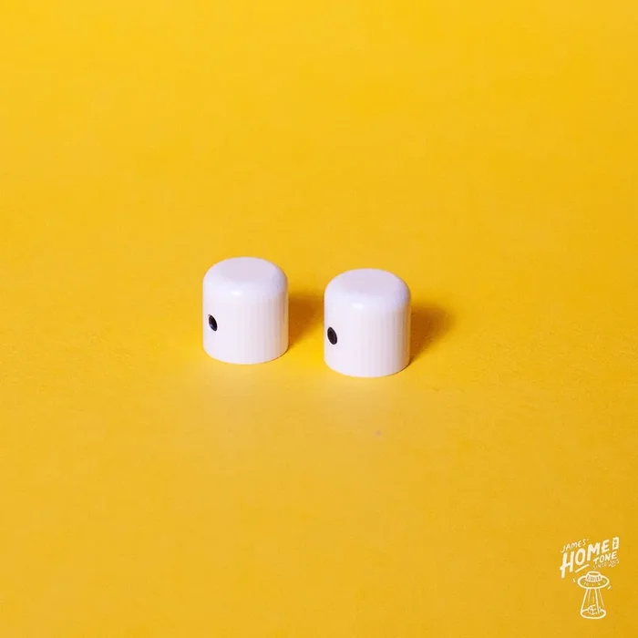 StewMac Ivoroid Dome Knob pair for 6mm pot shafts