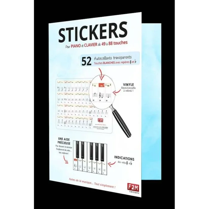 Stickers Pour Piano et Clavier