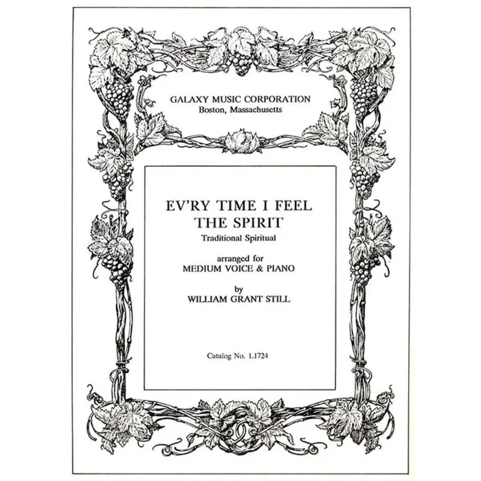 Still, William Grant – Ev’ry Time I Feel the Spirit