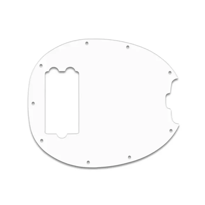 Stingray Classic 4 String Bass – Thin Shiny White .060″ / 1.52mm Thickness, No Bevelled Edge