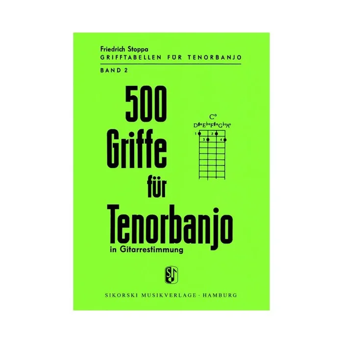 Stoppa, Friedrich – Grifftabellen