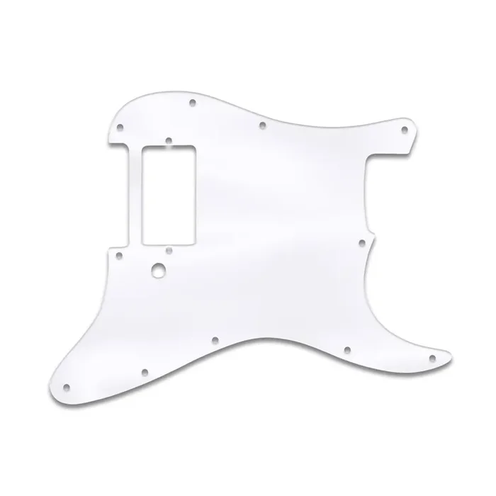 Strat 1 Humbucker Only – Clear Acrylic (.125)