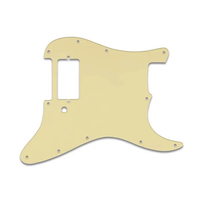 Strat 1 Humbucker Only – Cream Black Cream