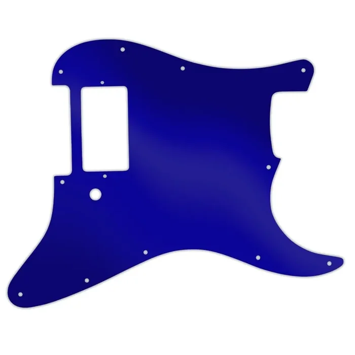 Strat 1 Humbucker Only – Dark Blue Mirror