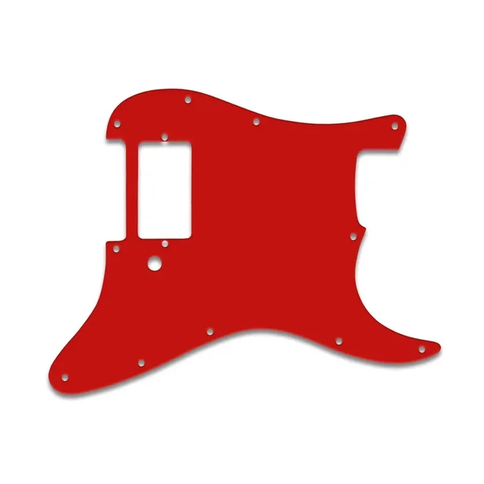 Strat 1 Humbucker Only – Red Black Red